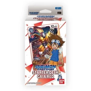 Image of Digimon Card Game: Starter Deck - Gaia Red ST-1