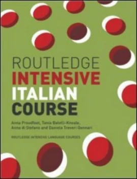Image of Routledge intensive Italian course by Anna Proudfoot