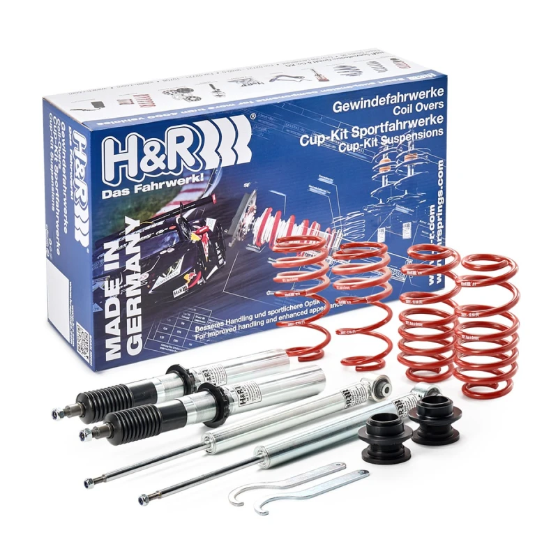 Image of Suspension kit, coil springs / shock absorbers H&R 28851-18