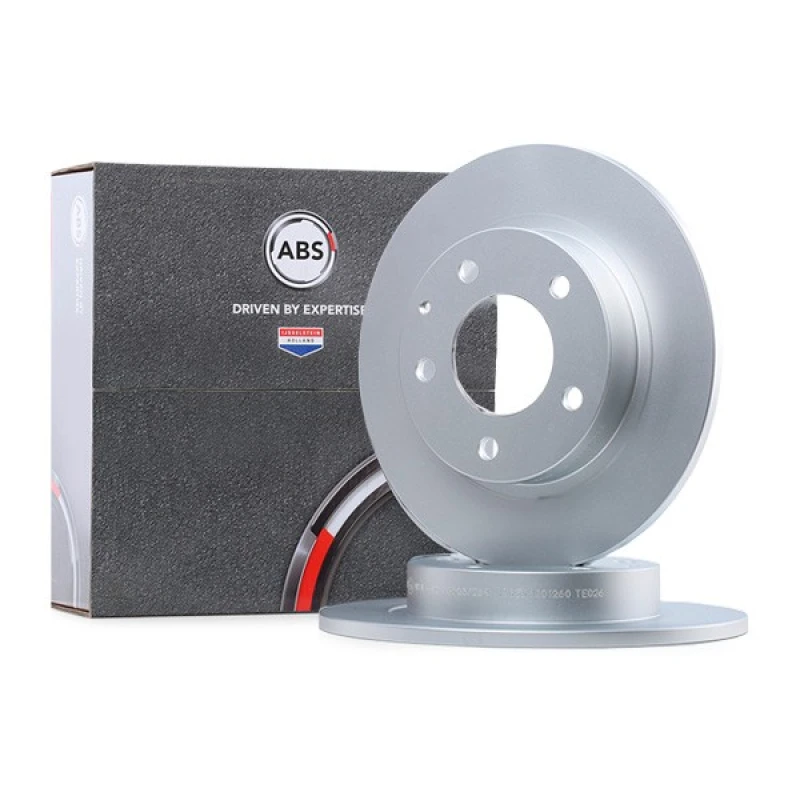 Image of A.B.S. 16090 Brake disc Solid Brake Disc (82)