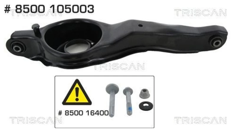 Image of TRISCAN Suspension arm TRISCAN 8500 105003
