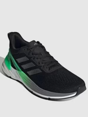 Image of adidas Response Super 2.0, Black/White/Green, Size 10, Men