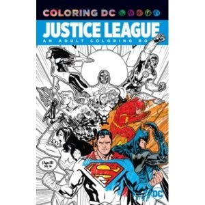 Image of Justice League An Adult Coloring Book