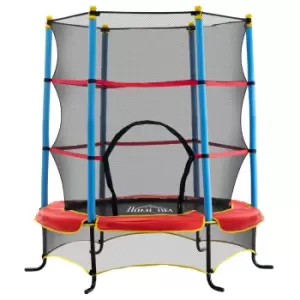 Image of Homcom 5.4ft (65'') Kids Trampoline with Enclosure Net