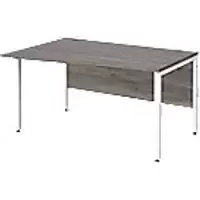 Image of Dams International Wave Desk MB14WLWHGO 1,400 x 990 x 725 x 800 - 990 mm
