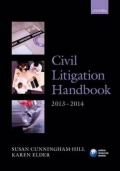 Image of Civil Litigation Handbook 2013-2014 by Susan Cunningham-Hill Paperback