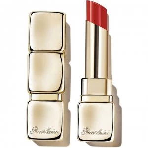 image of Guerlain KissKiss Shine Bloom Lipstick - 709PETAL RED