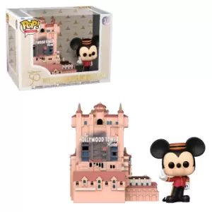 image of Walt Disney World 50th Mickey with Tower of Terror Funko Pop! Town