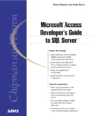 Image of microsoft access developers guide to sql server