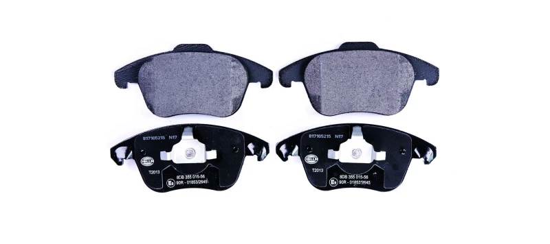 Image of HELLA Brake pad set HELLA 8DB 355 015-561