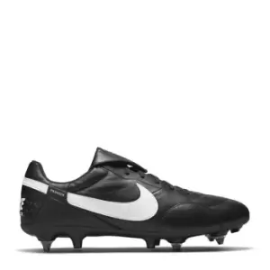 image of Nike Premier 3 Anti Clog Soft Ground Football Boots - Black