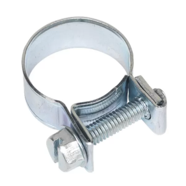 Image of Genuine SEALEY MHC1618 Mini Hose Clip Ø16-18mm Pack of 20