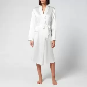 Image of ESPA Silk Robe - White - S-M
