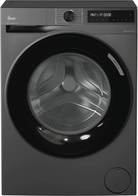 Image of Hoover Pro Wash Series 3 HBR 49SBL8G-80 9KG WiFi Connected Washing Machine with 1400 rpm - Graphite - A Rated