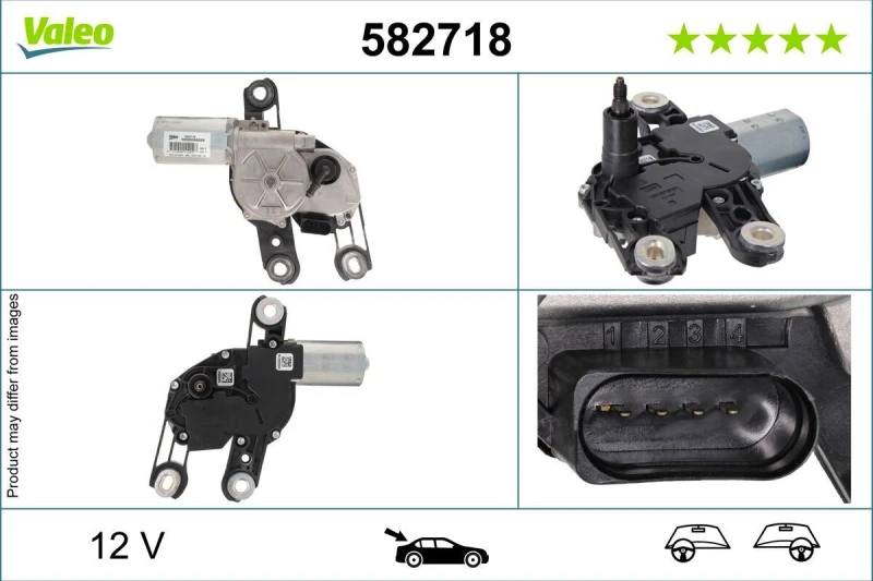 Image of Wiper motor VALEO 582718