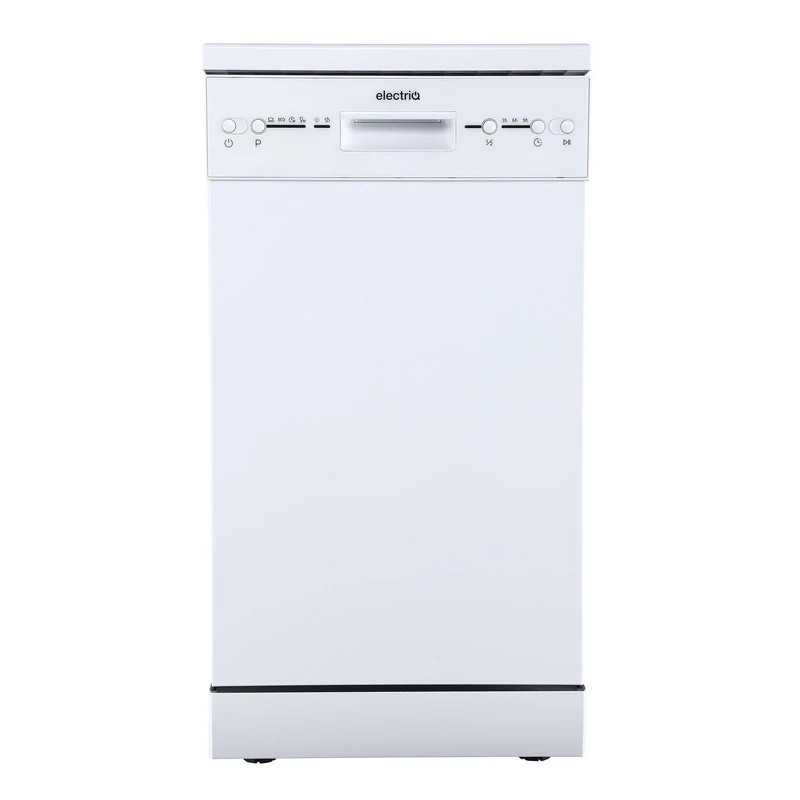 Image of electriQ EQDW45WH Slimline Freestanding Dishwasher
