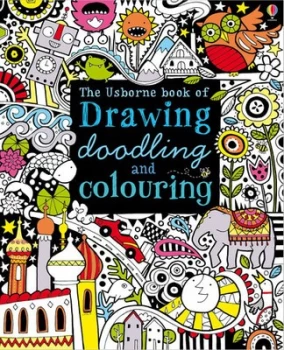 Image of Drawing Doodling and Colouring Book by Fiona Watt Paperback