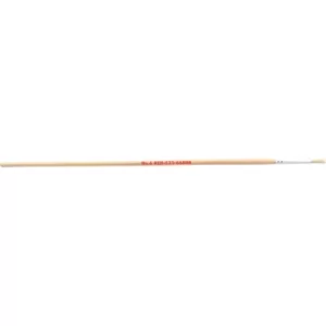 Image of NO.10 Round Fitch Brush Natural Wooden Handle