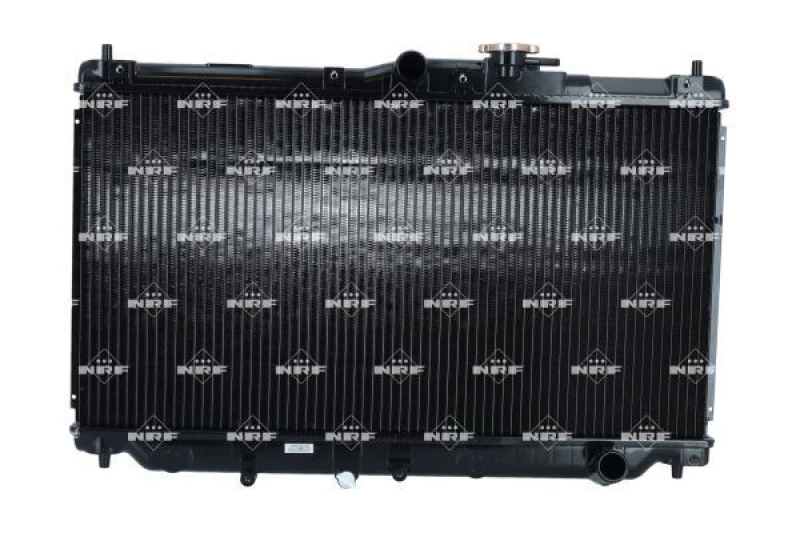 Image of NRF 507728 Engine radiator Brazed cooling fins, Aluminium, with lid Aluminium Radiator,engine cooling (470)