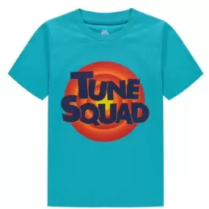 Image of Space Jam Jam Logo T Shirt Junior - Blue