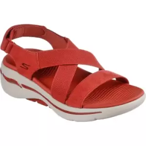 image of Skechers Womens Go Walk Arch Fit Treasured Strappy Sandals UK Size 5 (EU 38)