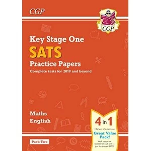 Image of New KS1 Maths and English SATS Practice Papers Pack (for the 2021 tests) - Pack 2 Paperback / softback 2018