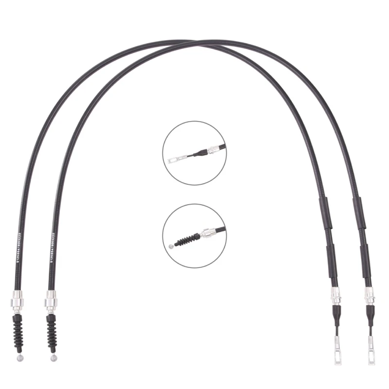 Image of RIDEX 124C1118 Brake Cable Rear, 1293/1127mm Cable,parking brake (124)