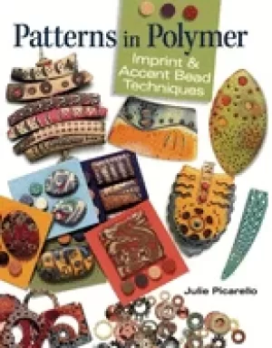 Image of patterns in polymer imprint and accent bead techniques