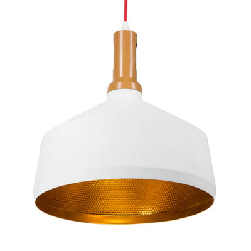 Image of Beliani Pendant Lamp Sepik Metal White