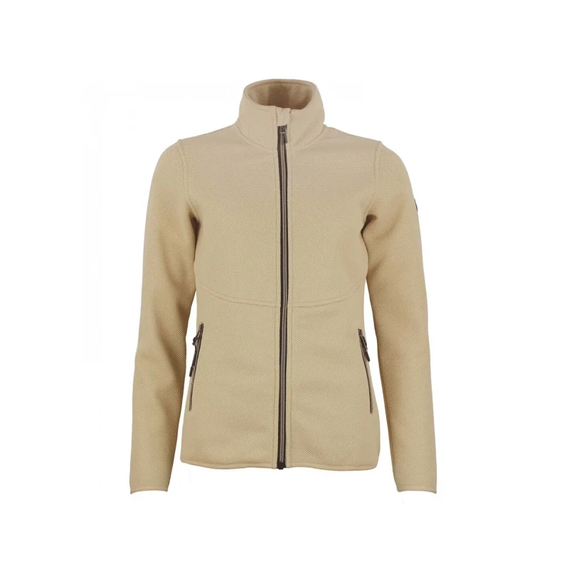Image of Womens fleece Peak Mountain Acapri Beige Female L