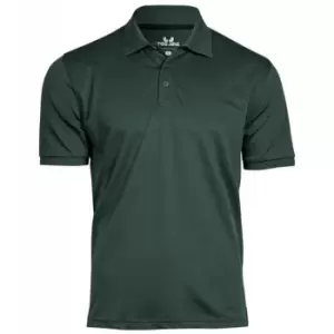 Image of Tee Jays Mens Club Polo Shirt (M) (Dark Green)