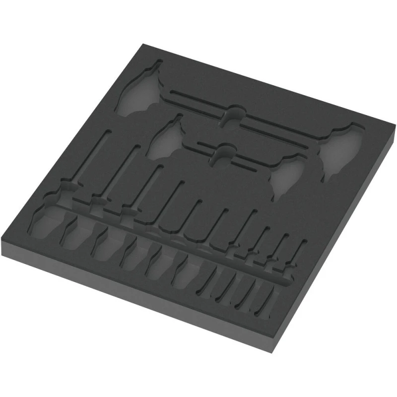 Image of Wera Empty Foam Insert Tray for 9712 Torx Screwdriver Set 5137312001
