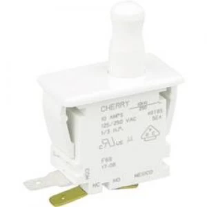 Image of Pushbutton 250 V AC 10 A 1 x OnOn Cherry Switches
