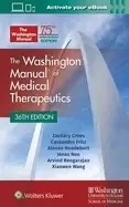Image of washington manual of medical therapeutics paperback