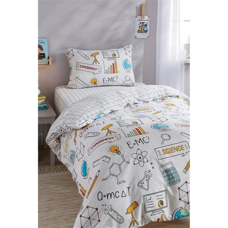 Image of Homelife Science Kids Duvet Set - Multi Multi Single