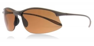 Image of Serengeti Maestrale Sunglasses Sanded Dark Brown Sanded Dark Brown Polariserade 67mm