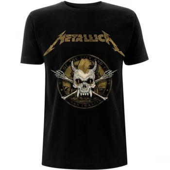 Image of Metallica - Scary Guy Seal Unisex Small T-Shirt - Black
