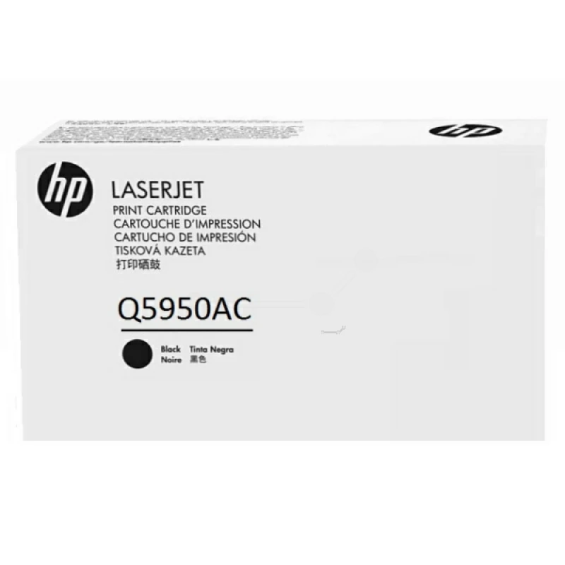 Image of HP Q5950AC/643A Toner cartridge Black Contract. 11K pages/5% for HP Co