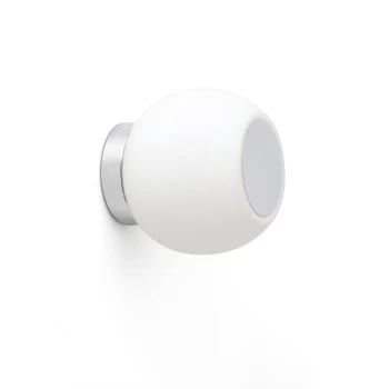 image of Moy Bathroom LED Ceiling / Wall Lamp Chrome 4W 3000K IP44