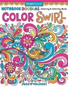 Image of Notebook Doodles Color Swirl