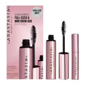 Image of Anastasia Beverly Hills Clear Favorites Kit Full Sized and Mini Brow Duo