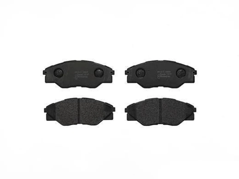 Image of BREMBO P 83 137 Brake pad set PRIME LINE excl. wear warning contact, without accessories, with anti-squeak plate Brake Pad Set,disc brake (402)
