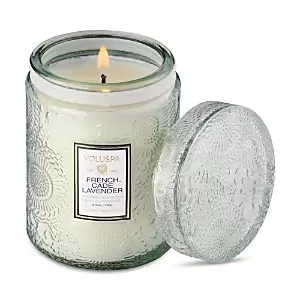 Voluspa French Cade Lavender Small Jar Candle 5.5 oz