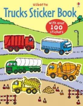 Image of Trucks Sticker Book by Dan Crisp Paperback