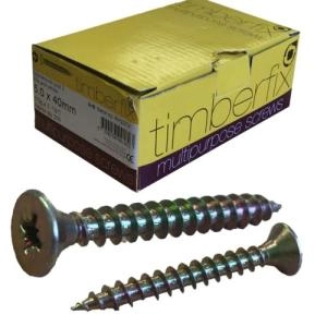 Image of Solo Countersinking Pozi Wood Screws 5mm 40mm Pack of 200