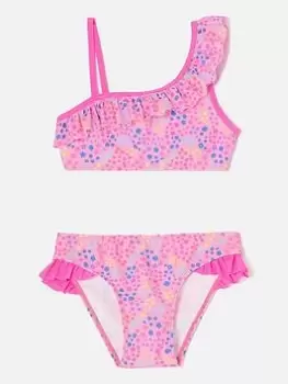 Accessorize Girls Ditsy Print Bikini - Multi, Size Age: 9-10 Years, Women - main image