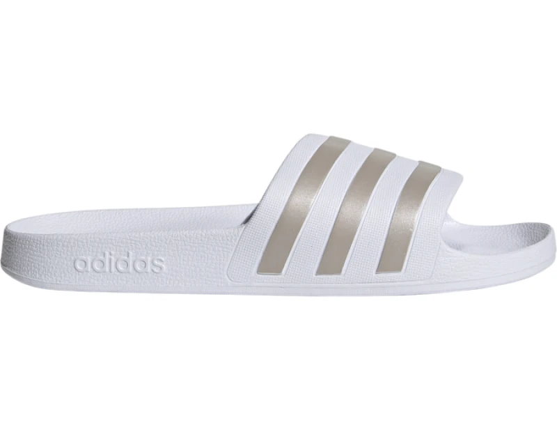 Image of Adidas Adilette Aqua Slippers Women White 43