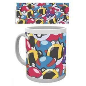 image of Pokemon Pokeballs Mug