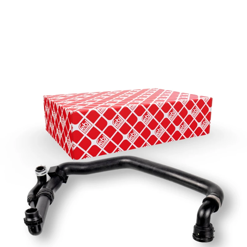 Image of FEBI BILSTEIN 174415 Radiator Hose Lower Left, with quick couplers Radiator Hose (475)