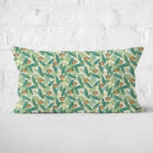 image of Green Jurassic Park Rectangular Cushion 30x50 - 30x50cm - Soft Touch